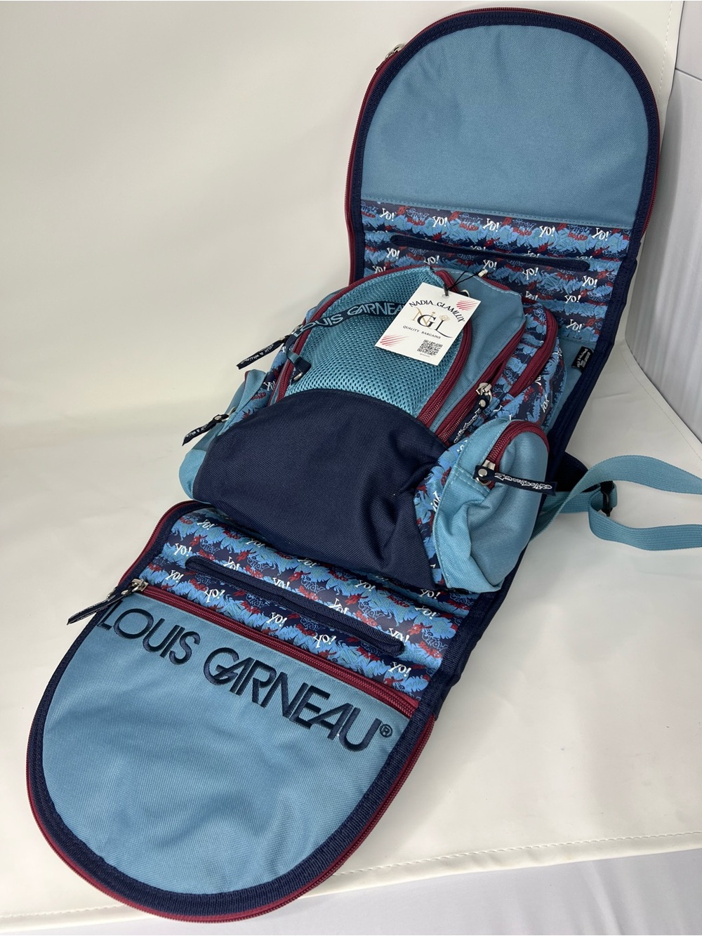 Louis Garneau Blue Backpack